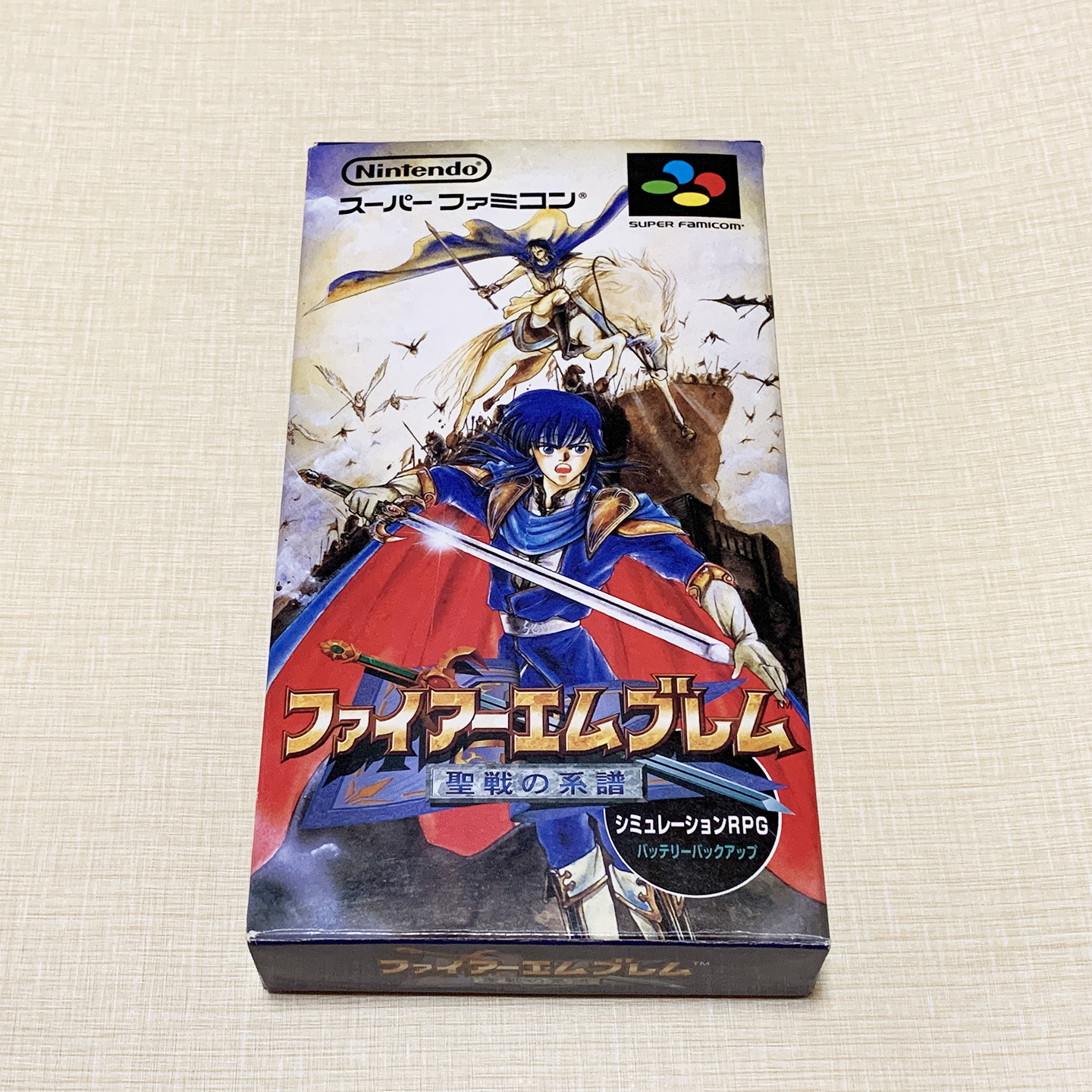 SFC 火焰纹章 圣战系谱 日版95新 美品