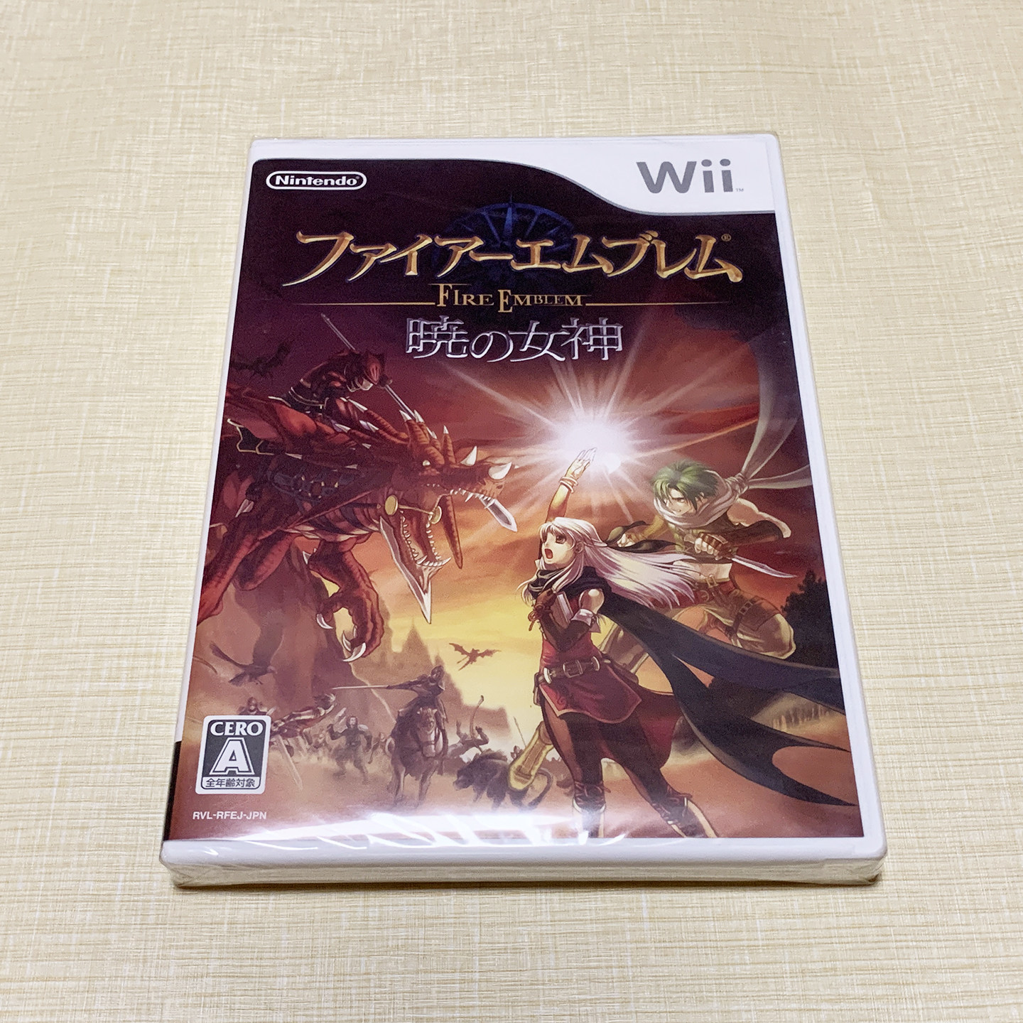 全新日版 Wii 火焰纹章 晓之女神 无中文