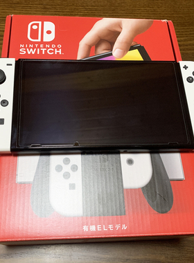 Switch OLED 日版箱说全 二手95新 正版系统