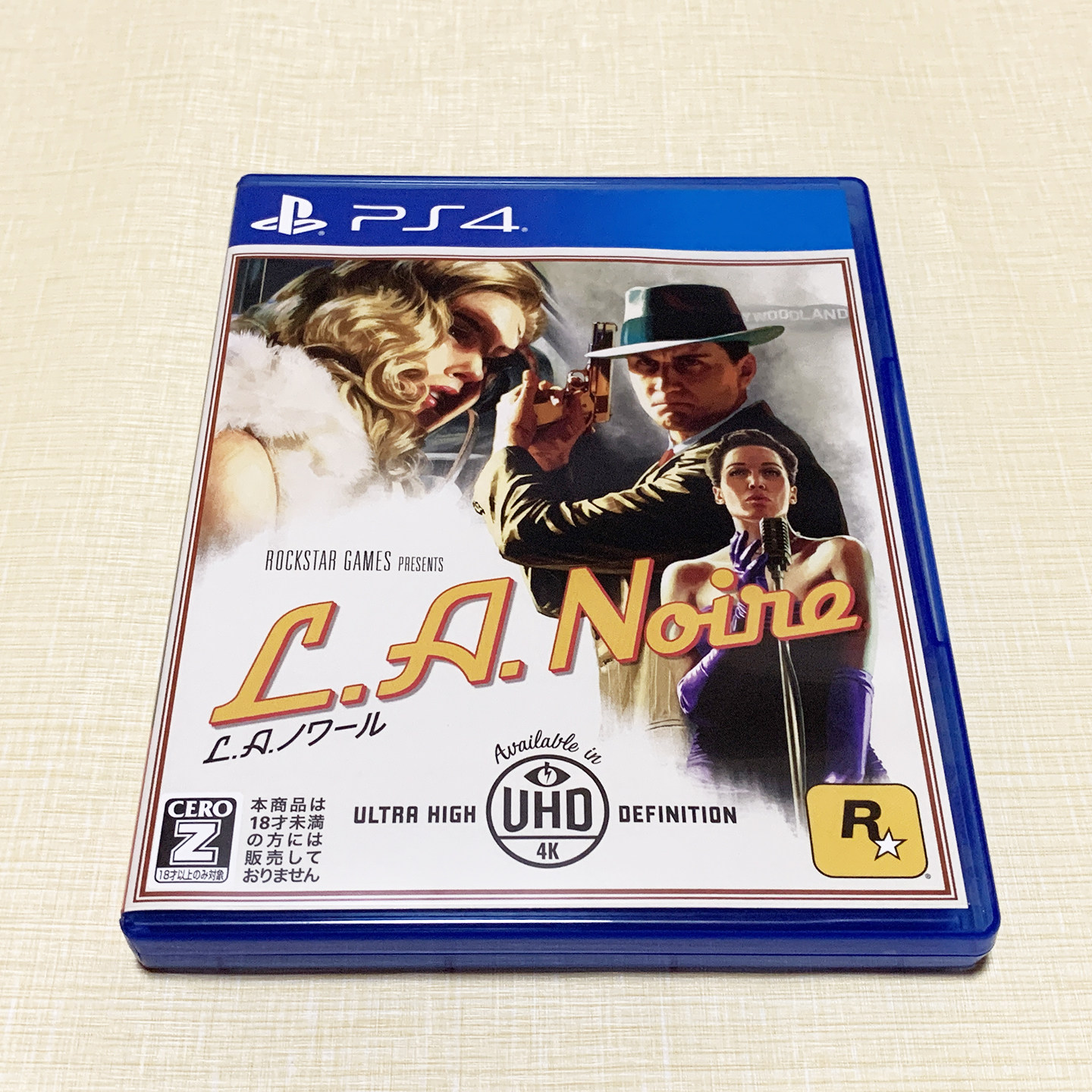 PS4 黑色洛城 日版日文 无中文 二手99新