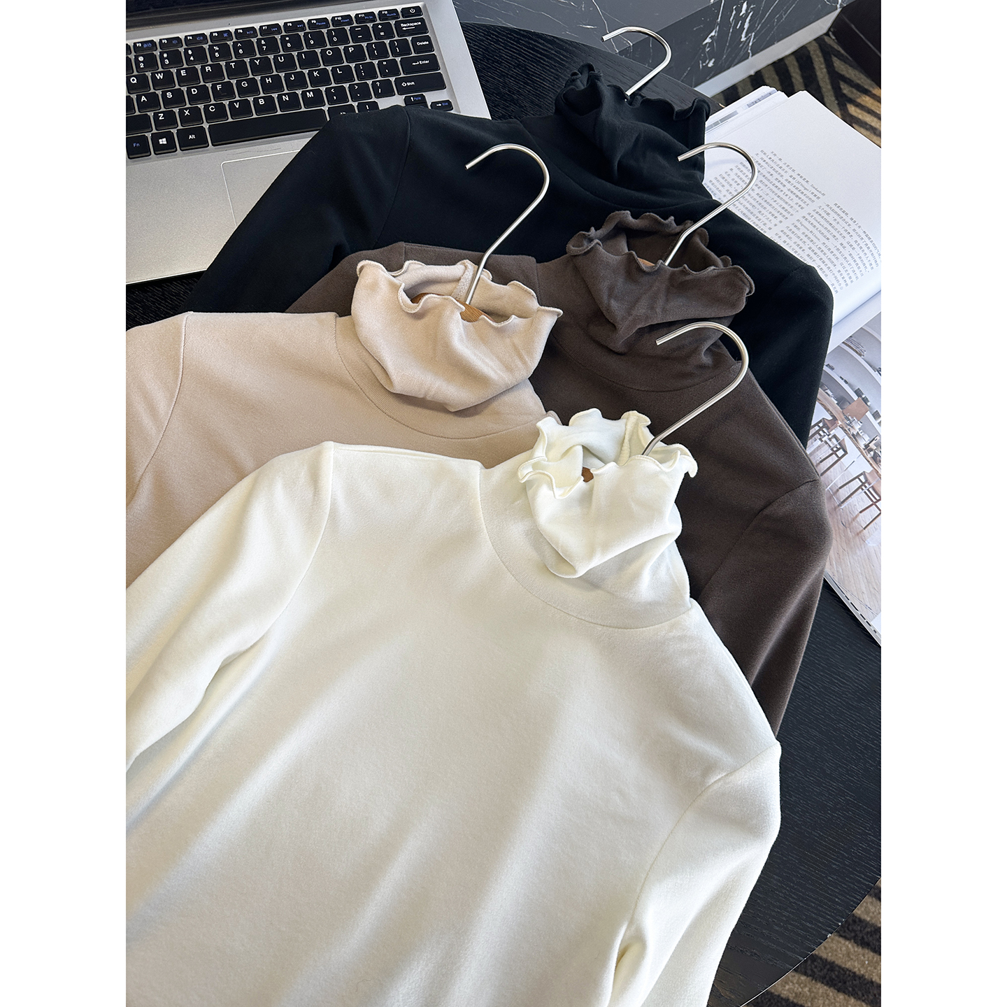 王炸基础款！~自发热磨毛打底衫