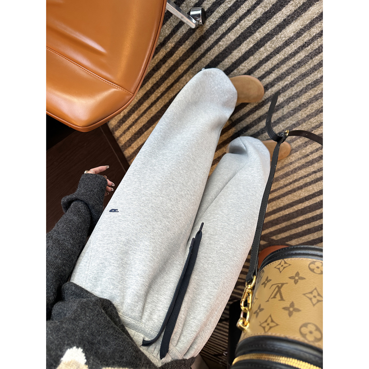 云朵包裹感！~两穿加厚绒高腰卫裤女2025秋冬新款宽松阔腿休闲裤,女装/女士精品,休闲裤,淘宝优惠券,粉丝福利购,淘宝优惠卷