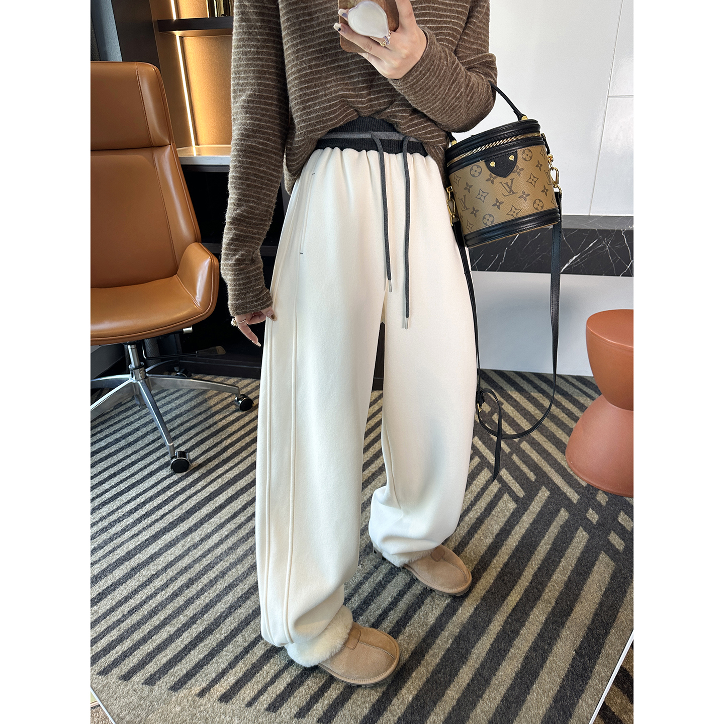 梨型救赎！~遮胯两穿束脚弯刀裤