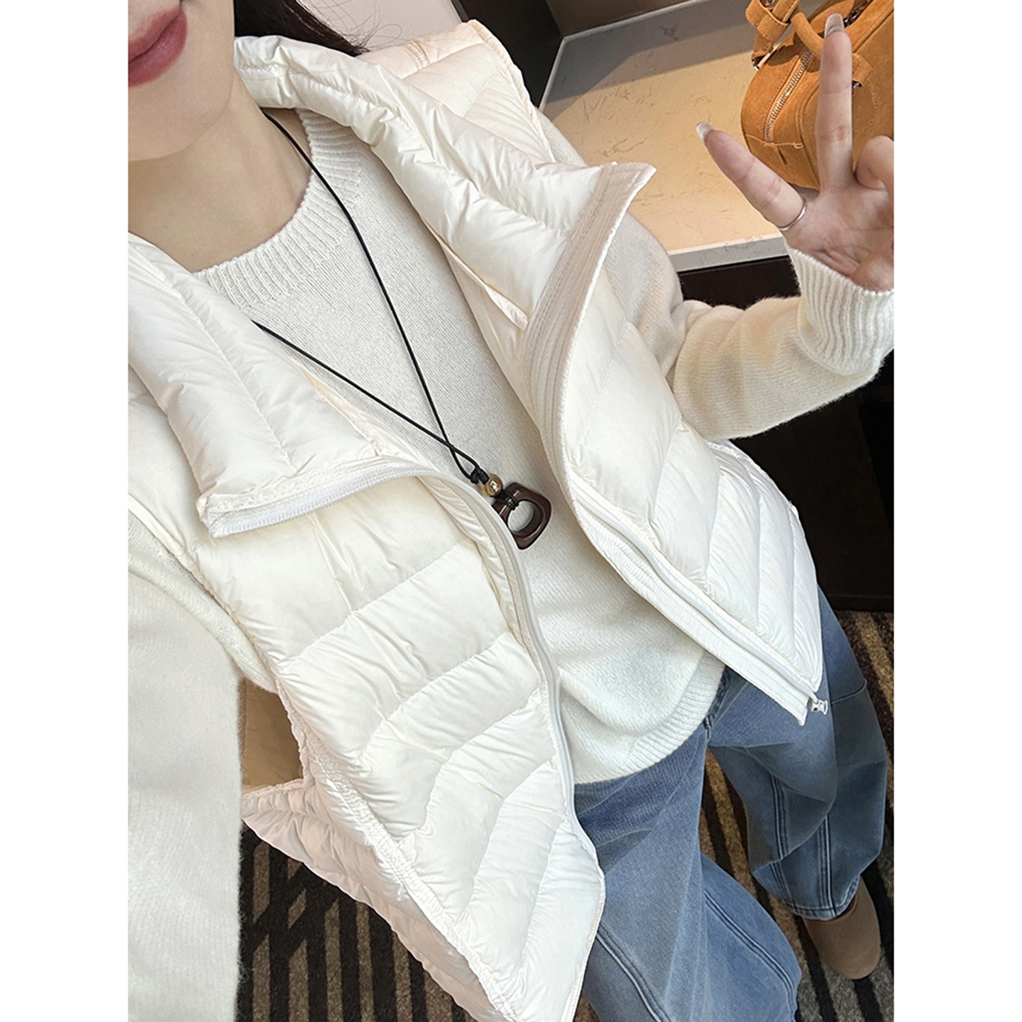 暖乎乎过冬！~90白鸭绒马甲背心