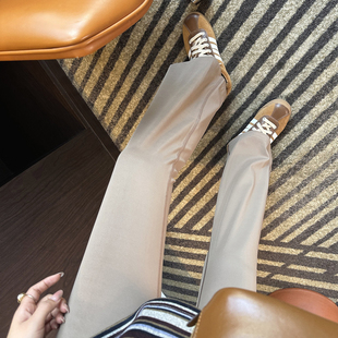 弹力喇叭休闲裤 女新7A抑菌修身 提臀显瘦微喇瑜伽裤 爆改大长腿