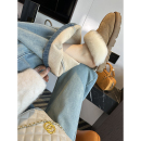 女冬新款 子做旧大阔腿牛仔裤 宽松加厚绒高腰直筒裤 水洗色chao爱