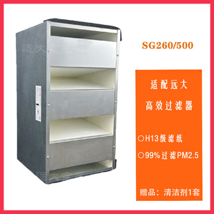 适配远大新风机SG260SG500高效过滤器滤芯滤网耗材配件超级吸附