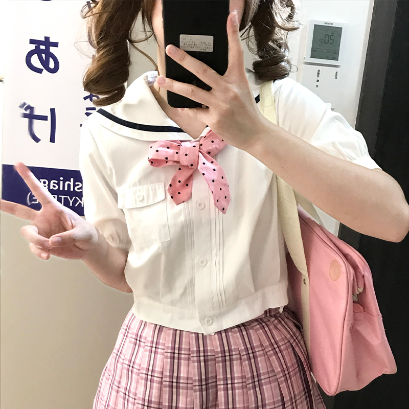 原创可爱水手服女夏季