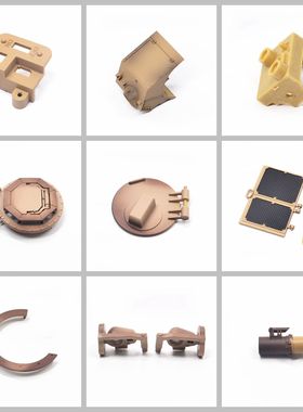 恒龙坦克配件3918-1M1A2电池盖开关座车面仓盖固定座连接件装饰轮