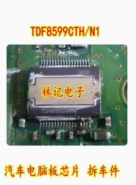 TDF8599CTH/N1 汽车电脑板芯片 拆车件