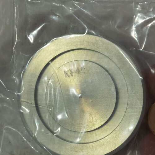 议价KF40真空盲板卡箍快铝合金材质，实价10可维修