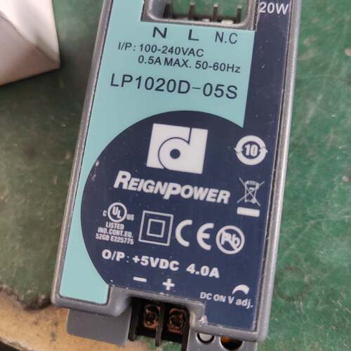 可维修LP1020D-05S导轨式开关电源20W5V4A正品台议价