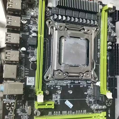 可议价X79主板E5 2660 CPU 套装 成色