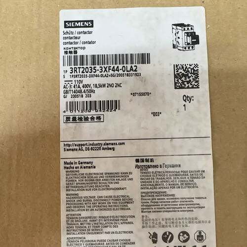 可维修西门子铁路专用接触器 3RT2035-3XF44-0LA2议价