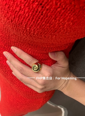 SophieBuhai漩涡螺造型戒指