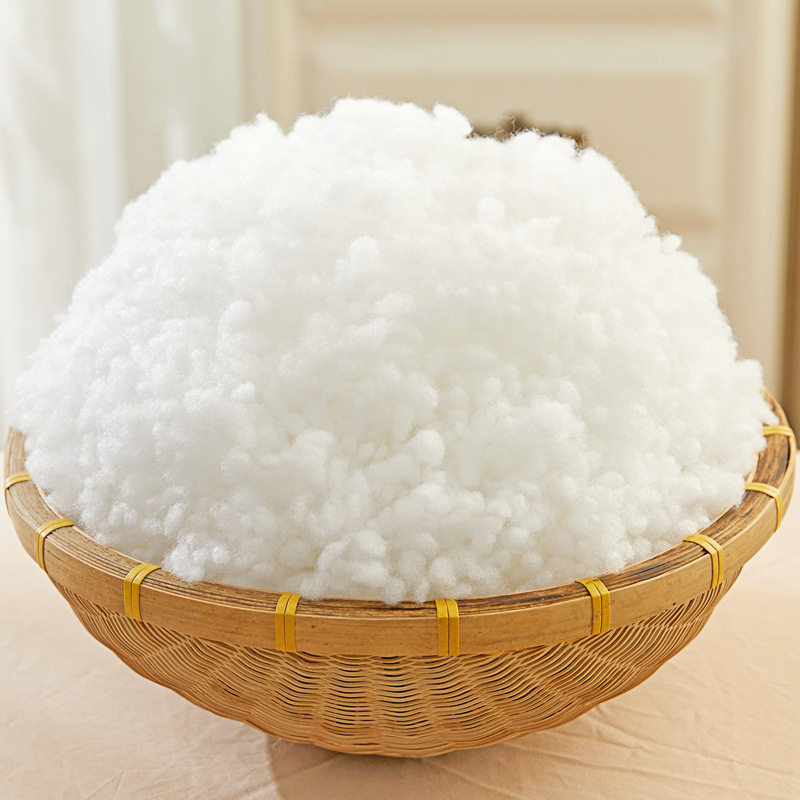 珍珠棉玩偶填充棉高弹PP棉手工填充丝绵羽绒蓬松抱枕芯玩偶公仔棉