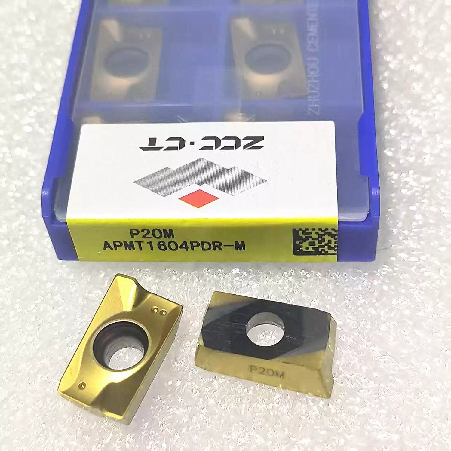 株洲钻石数控铣刀片APMT160408/1135PDR-M P20M钢件刀粒原厂正品