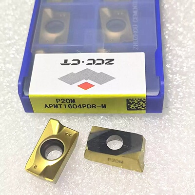 株洲钻石数控铣刀片APMT160408/1135PDR-M P20M钢件刀粒原厂正品