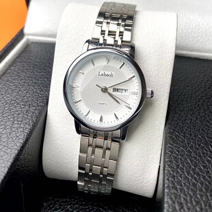 超.薄 气质腕表 双日历 女士时尚 洋气优雅女表 简约 拉宝丽LA282L