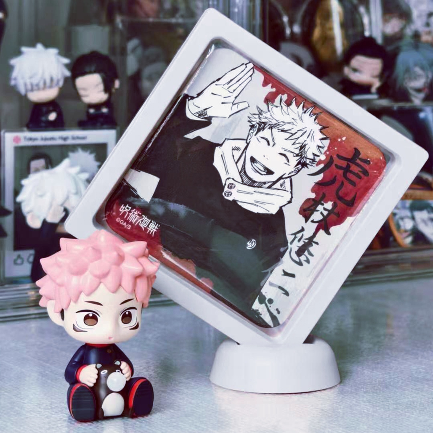 创汇动漫吧唧悬浮收纳保护展示架