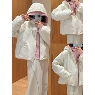 大王开心的店小棉服女防风防水轻薄短款棉秋冬夹克平价外套显瘦