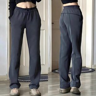 绮思 Studio的店显瘦舒服的春秋裤子阔腿裤通勤平价莫代尔神裤