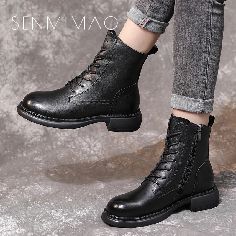 温州世家严选女鞋马丁靴小皮鞋加绒短靴平跟厚底女鞋短靴,女鞋,马丁靴,淘宝优惠券,粉丝福利购,淘宝优惠卷