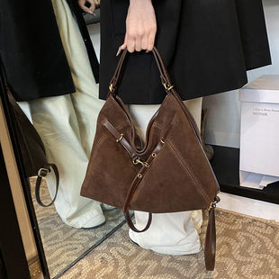 Nov. okk的店miu系高级感复古大容量托特包!单肩斜挎双肩三用包