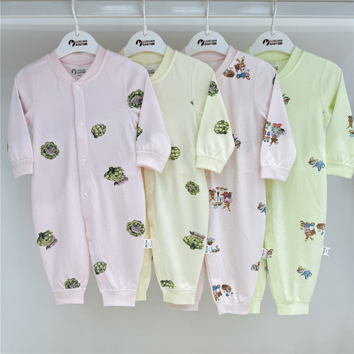 璐璇贝贝单层开裆连体衣