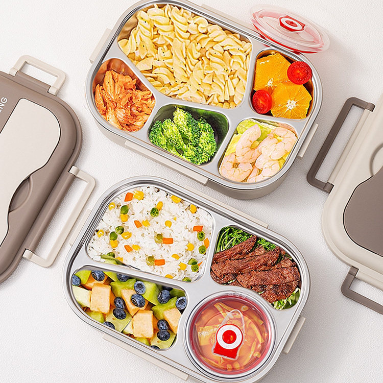 不锈钢保温饭盒儿童小学生专用分格便当餐盒上班族微波炉加热餐盘,餐饮具,饭盒/保温桶/保温提锅,淘宝优惠券,粉丝福利购,淘宝优惠卷