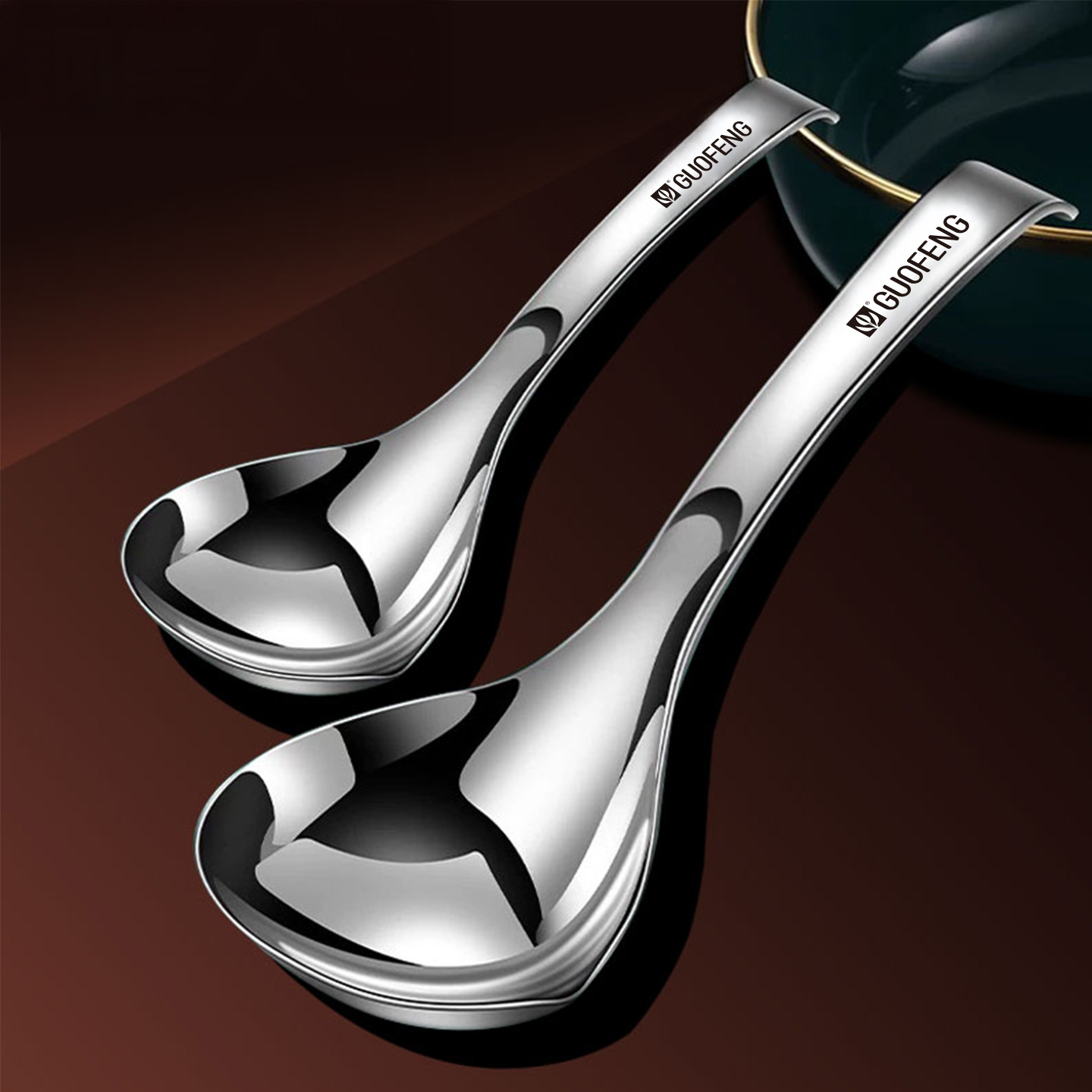 【短柄汤勺防滑锅中设计】304钢