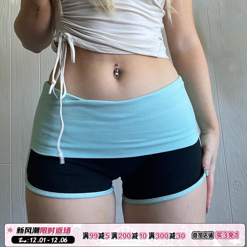 辣妹百搭基础款运动短裤