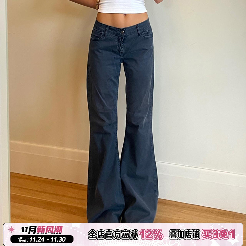 2024夏季薄款直筒牛仔裤长裤牛仔