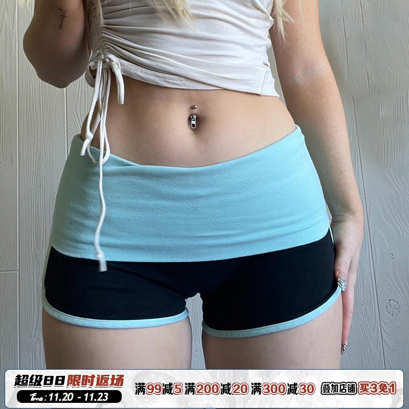 辣妹百搭基础款运动短裤