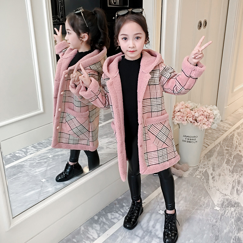 女童加厚外套网红2019新款儿童