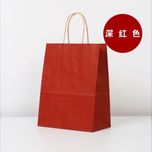 袋子奶茶外賣打包衣服購物禮品包裝 手提袋 牛皮紙袋服裝 FaithTime