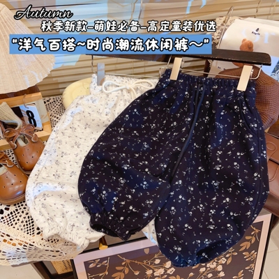 女童春季新款休闲裤韩版时尚