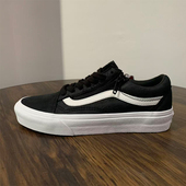 SKOOL经典 款 黑白低帮男女鞋 VANS范斯OLD 情侣帆布板鞋 VN000D3HY28