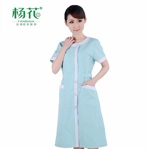 护士服短袖 护士大褂夏装美容院药店工作服导医服牙医服牙科工服