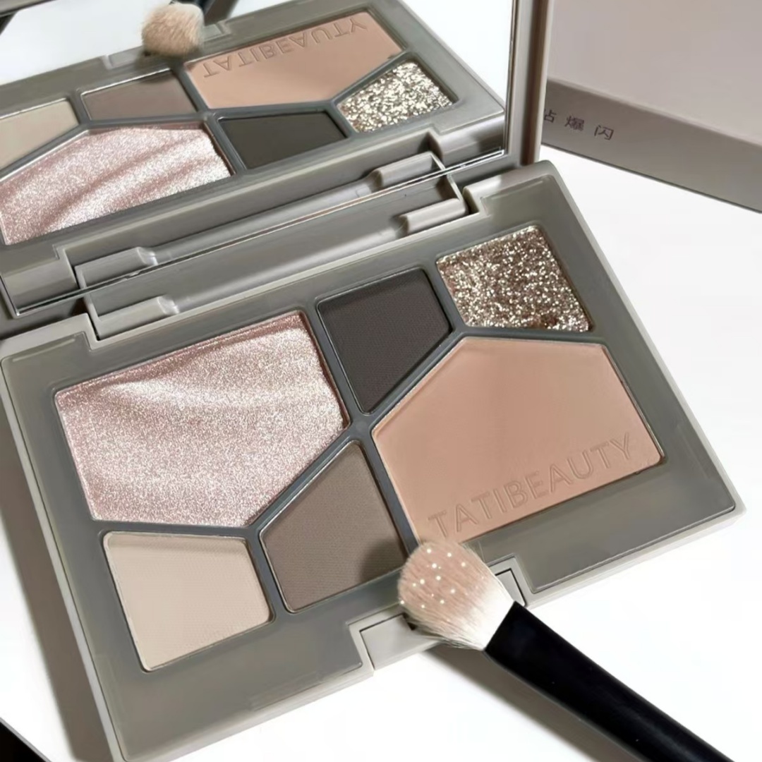 眼部彩妆大眼消肿工具大地裸色系