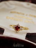 Лосли ｜ Love Sweetheart Оригинальный дизайн девушка Diamond Love S925 Серебряное золото нишевое кольцо кольцо