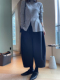 哈伦阔腿裤 Design秋冬羊毛加厚休闲松紧腰9分香蕉灯笼裤