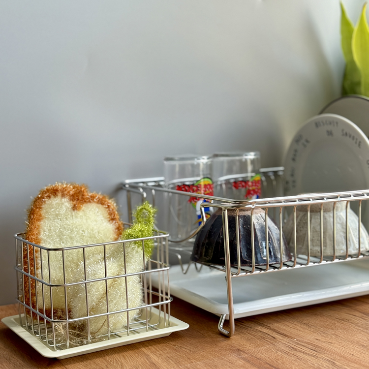 不锈钢碗架沥水架厨房置物架橱柜碗碟架杯子收纳架化妆洗漱置物篮