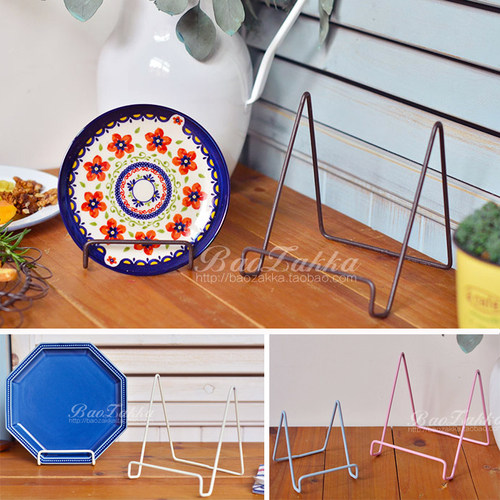 baozakka手工铁艺ipad电脑菜谱架