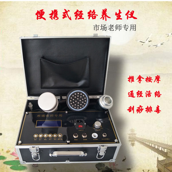 箱式经络养生保健仪推拿按摩刮痧排毒便携式市场老师专用厂家直销