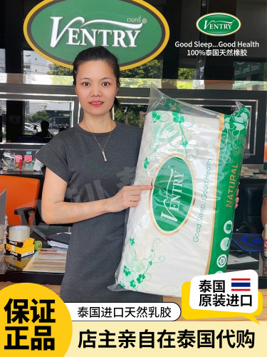 泰国新款硅胶枕头素万ventry枕芯