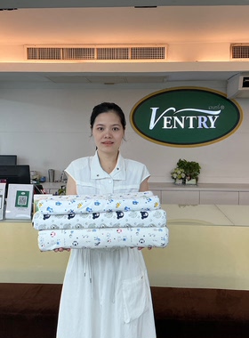 泰国正品天然乳胶枕 Ventry大童小童婴幼儿乳胶颈椎枕学生枕