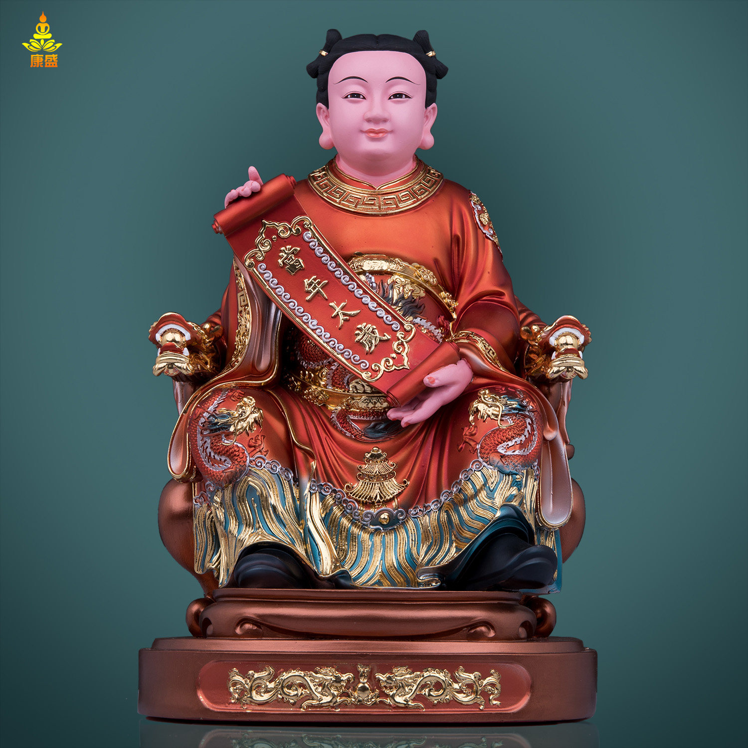 树脂当年太岁中式客厅工艺品摆件