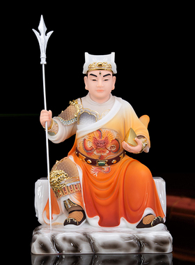 汉白玉华光大帝神像中式