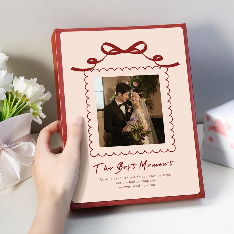 婚纱照相片收藏册横竖版五寸六